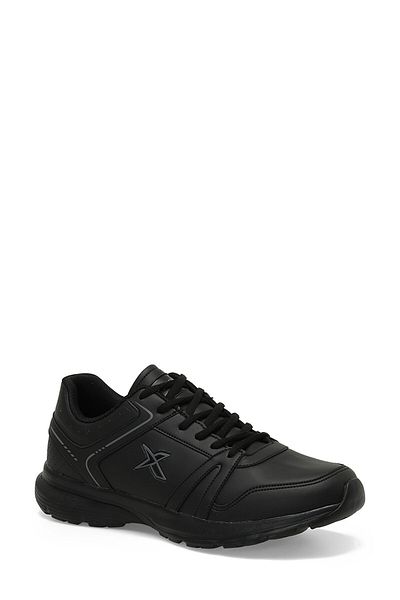 Kinetix MITON PU 3PR Black Men's Running Shoes