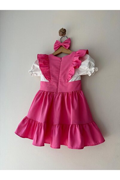 WON KIDS Tasarım Vintage Kız Çocuk Elbise