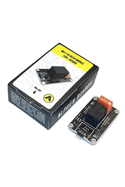 Genel Markalar Alpgen Robotics Arduino 5V 1 Kanal Röle Modülü Boards
