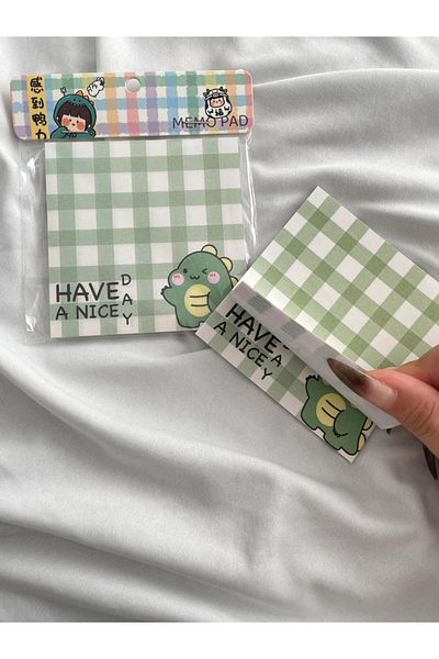 Planet Butik Have A Nice Day Memo Pad Square Notepad