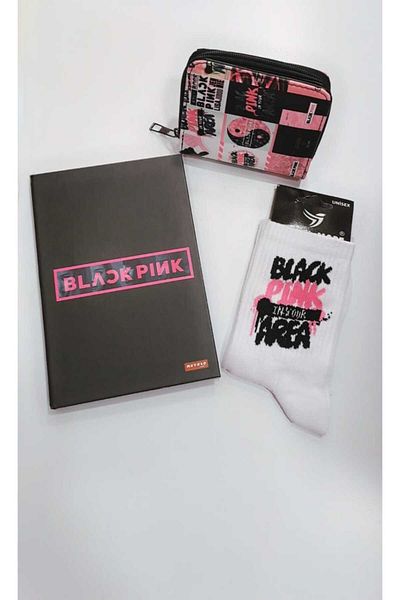 GC GÖKHAN CLUB Blackpink Notebook Wallet Socks
