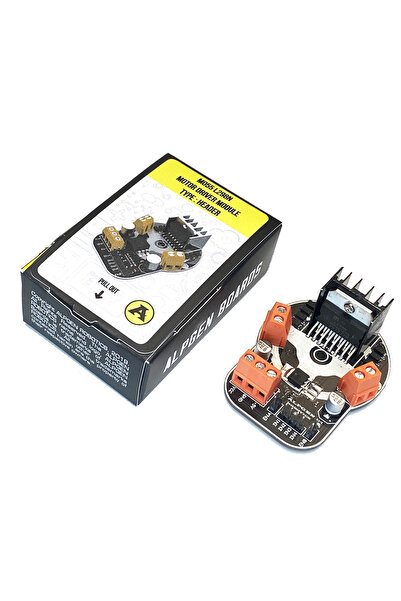 Arduino L298n Voltaj Regulatörlü Çift Motor Sürücü Kartı