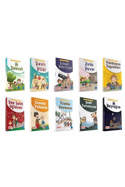 Generic Brand Kitap Kulübü Istiklal Marşı Öyküleri 10 Lu Set