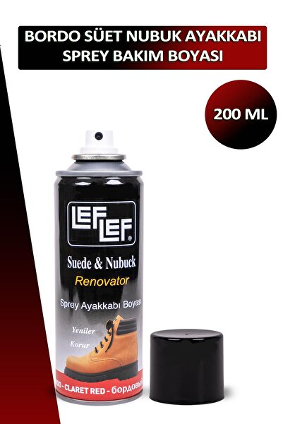 Dopar Bağcık + Nuri Leflef Süet Nubuk Ayakkabı Sprey Bakım Boyası 200 ML Set