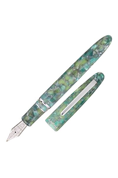 Esterbrook Estie Dolma Kalem Sea Glass Palladium Medium