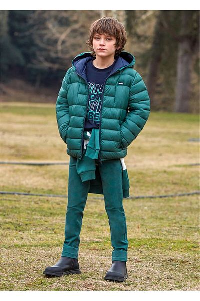 MAYORAL Pantaloni pentru băiat Dark Menta 582
