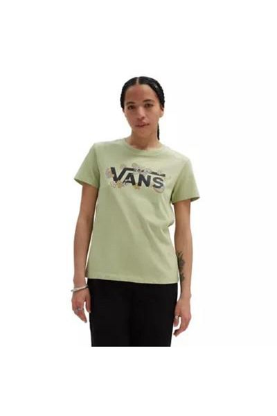 Vans t store shirt womens olive