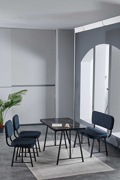 Mygusi Hayat 70x110 Bendir Mutfak Masası, Mutfak Masası Takımı, Yemek Masası,...