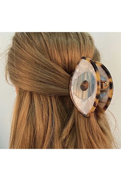 Nazlı Jewelry Cataramă de lux Evil Eye, Cataramă din os (ACRIL).