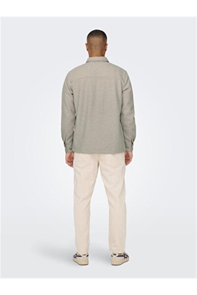 ONLY & Sons Мъжка риза 22026312 Сива