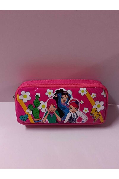 ÇEÇEN HOME Girl's Double Eyed Licensed Pen Holder Pencil Case