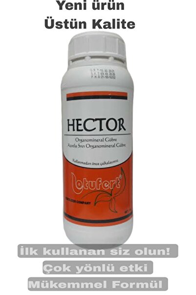 Hector Leylandi gübresi. Sarmaşık ve bahçe bitki gübresi. Süs bitkileri ve Orkide gübresi. Çim gübresi 1lt