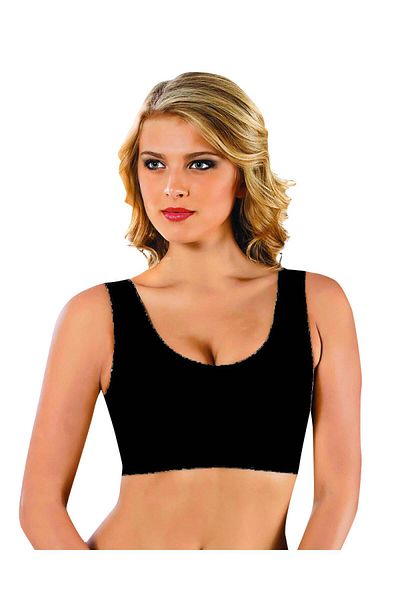 Form Time Women's Black Recovery Corset Bustier 5052