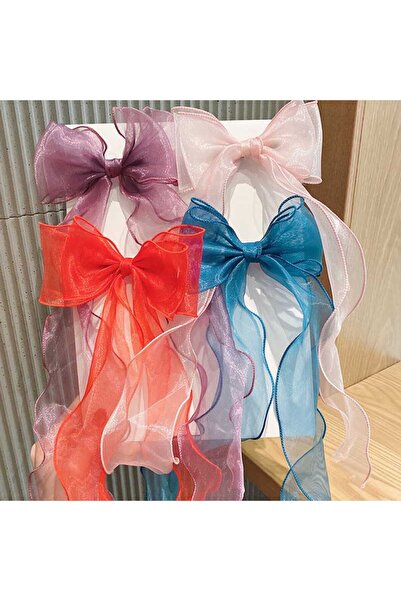 zeynep Z&d Accessory New Season April 23 Organza Ribbon Automatic Buckle