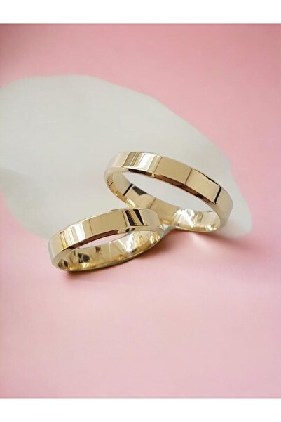 Alyans Gümüş Evi 5 Mm Kesik Alyans