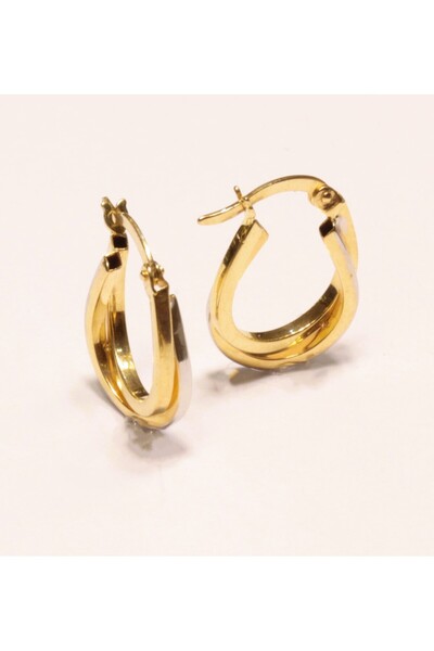 Hakan Güler Kuyumculuk 14 Ayar Altın Halka Küpe