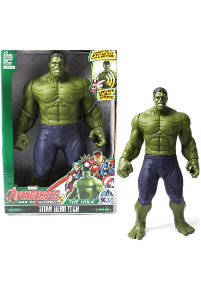 Rüzgar Oyuncak Hulk Pilli Sesli Işıklı Dev Figür 30cm