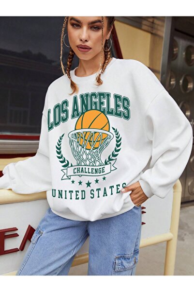 Adrift سويت شيرت من سلسلة كوك كولان لكرة السلة ورسومات حروف