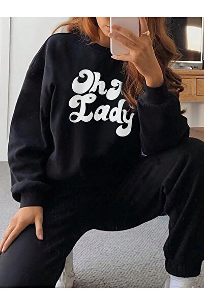 Adrift Hanorac Letter Graphic Drop Shoulder din seria Coke