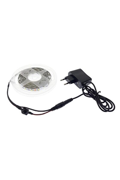 bt bayır teknoloji Mutfak Tezgah Üstü Için 3 m Günışığı Şerit Led12v Adaptör Tak Çalıştır Aç Kapa Anahtar 3 Çip
