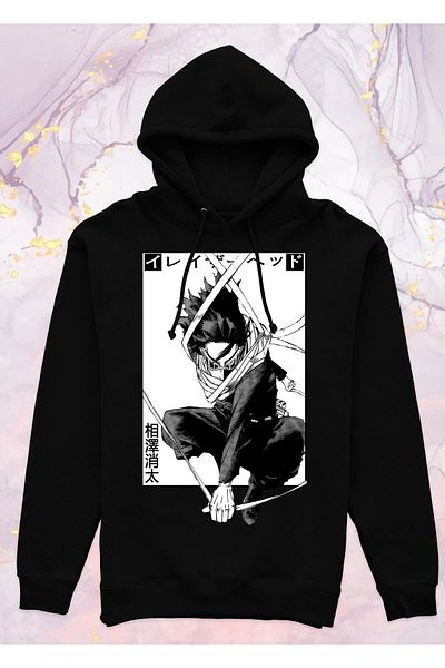 Pisa Art My Hero Academia (boku No Hero Academia) - Eraser Head - Φούτερ με κουκούλα χωρίς τσέπη