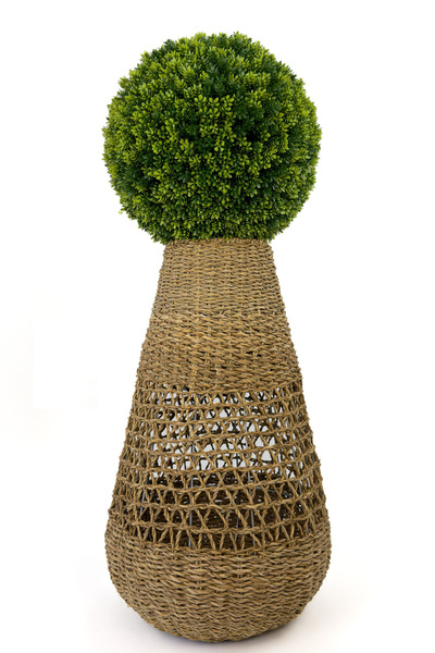 BİÇİÇEK Luxury Şimşir Ağacı 110cm Hasır saksıda bohem4