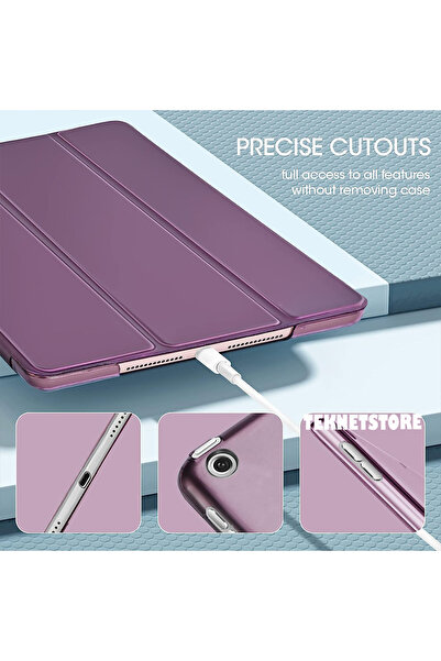 TEKNETSTORE Apple Ipad 8th and 9th Generation 2020 /2021 10.2 Inch Tablet Flip Smart Case with Stand Smart Cover