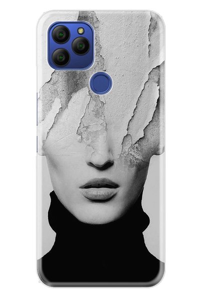 Cekuonline General Mobile Gm 21 Case Patterned Trend Silicone Cover - Art Girl