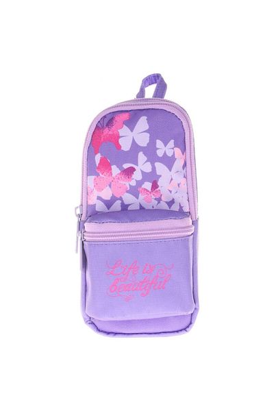 KAUKKO Τσάντα μολυβιού Butterfly Layer Junior - Τρία διαμερίσματα