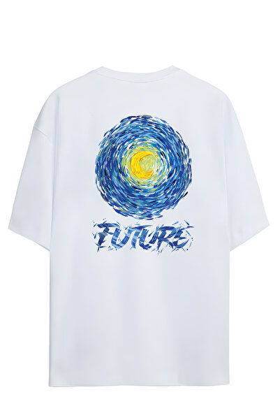 Adrift Tricou supradimensionat unisex proiectat FUTURE