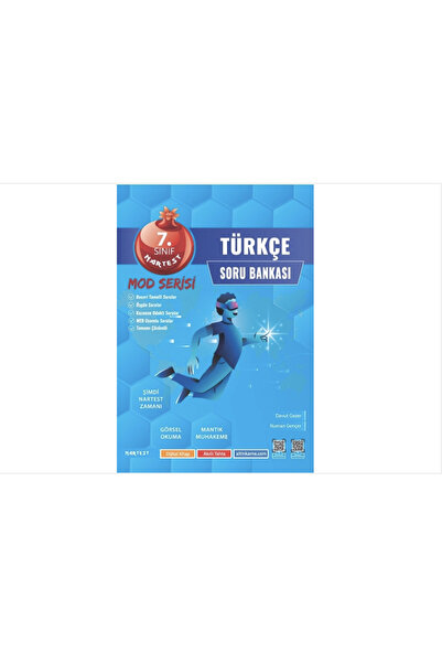 Nartest Yayınları NARTEST YAYINLARI 7. SINIF LGS MOD SERİSİ TÜRKÇE SORU BANKA...