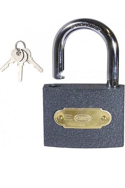 KL HOME Durable Gray Casting Padlock 32mm (Price for 1 Piece)