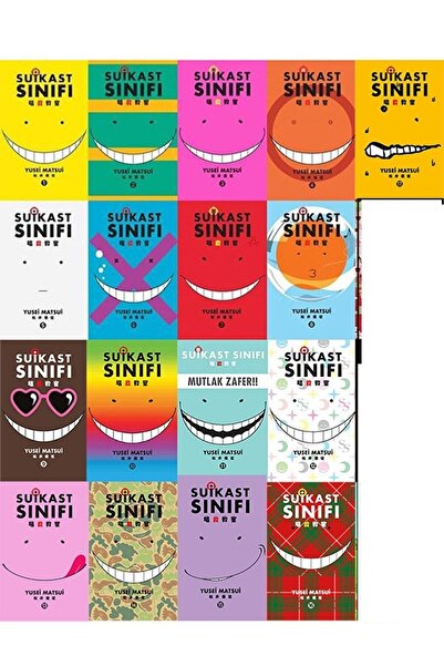 Gerekli Şeyler Yayıncılık Suikast Sınıfı 1 - 17 Cilt Manga Seti