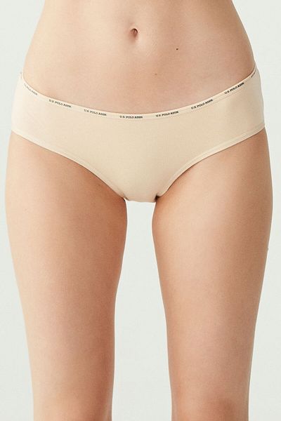 U.S. Polo Assn. ΒΑΣΗ. Polo Assn. Γυναικείο ψηλόμεσο σετ 5 χρωμάτων slip - Z6.E.7T.0.A.0GR.2P