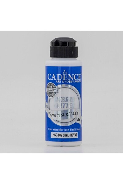 Cadence Hybrid Multisurface Simli Akrilik Boya 120ml - Hsg-001 Beyaz