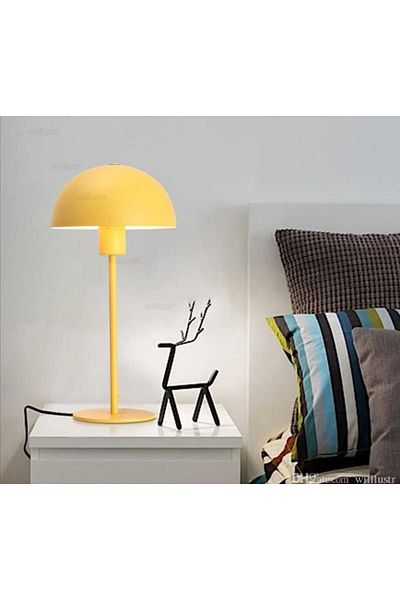 demet habek mylights Mylights 20 Cm Headboard Table - Lampshade, Night Lamp and Bed Set