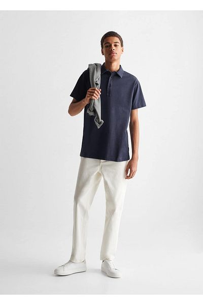 Mango Teen Tricou Albastru Pentru Copii