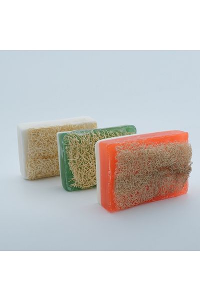 Anatolia Soap SKIN WHITENING, GOAT MILK AND DONKEY MILK FIBER SOAP SET OF 3