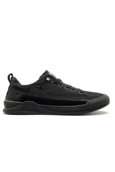 GAMELU Black Punch Sneakers - Ανδρικά αθλητικά παπούτσια