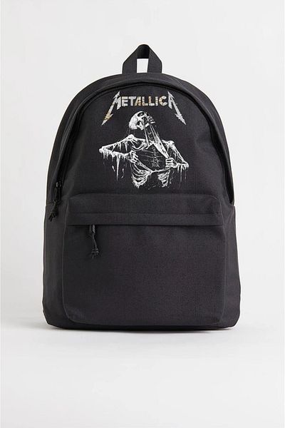 Gofeel Metallica Skeleton Printed Unisex Backpack GOFEEL