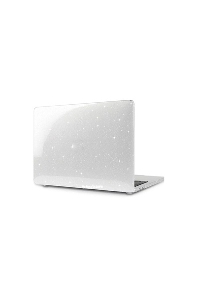 TEKNETSTORE Macbook Air 13 Inç M1 Çip A2337 Tam Uyumlu Alt Üst Kılıf + Klavye Kılıfı + Ekran Koruyucu Film