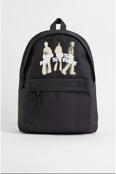 Gofeel No Rise No Start Printed Unisex Backpack GOFEEL