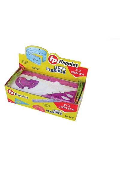 FixPoint P-2524 مجموعة رسم مرنة 3 قطع