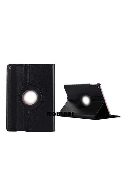 TEKNETSTORE Apple Ipad 9th Generation 2021 10.2 Inch Tablet Stand 360° Rotatable Leather Case Leather Case