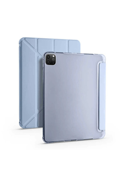 TEKNETSTORE Ipad Pro 12.9 2020 Uyumlu Premium Standlı Katlanabilir Kalemlikli...