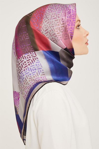 Armine Twill Μεταξωτό Κασκόλ 23Ka9044 54