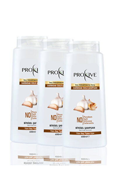 PROXİVE Proxıve Tuzsuz Parabensiz Silikonsuz Boyasız Sarımsak Özlü Şampuan 65...