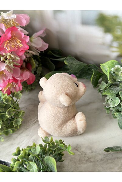 Şirin Cheeked Teddy Bear Handmade Scented Soap Handmade Teddy Bear