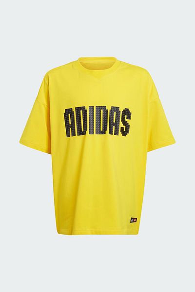Adidas sales yellow shirt