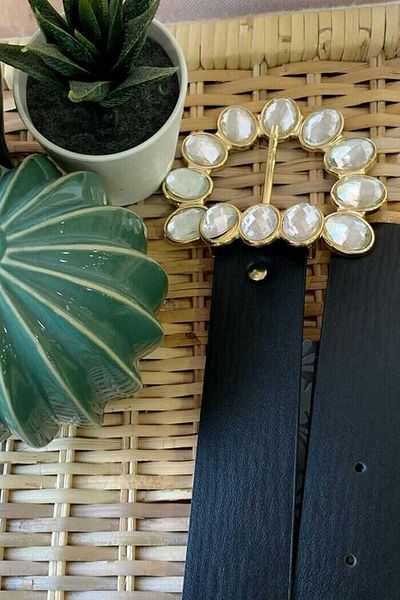 Bym Fashion 9056 Ζώνη Μαύρη